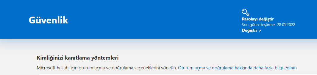 Hotmail Kimlik Doğrulama Hatası