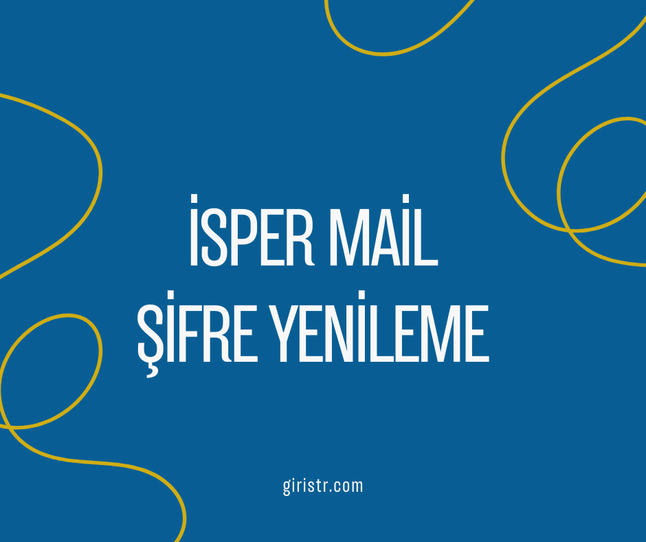 mail isper kurulumu